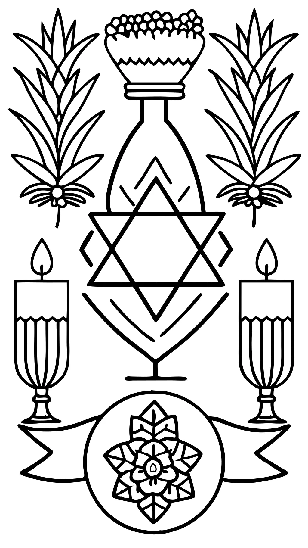 coloring pages for sukkot